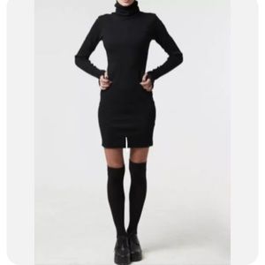 Ellus Black long sleeve dress size large